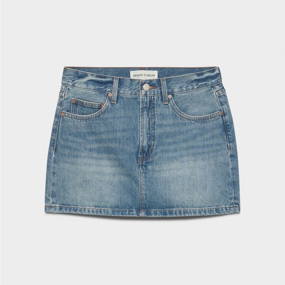 The '90s Ricci Denim Skirt